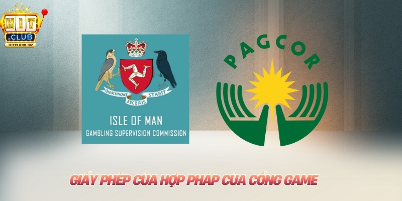 Giấy phép của hợp pháp của cổng game