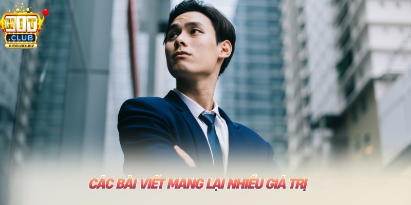 các bài viết mang lại nhiều giá trị